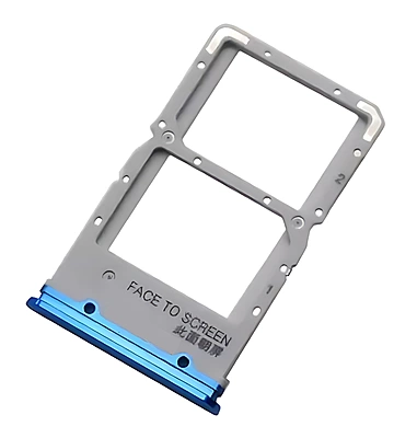Xiaomi Redmi K20 - Replacement Dual SIM Card Tray - Blue