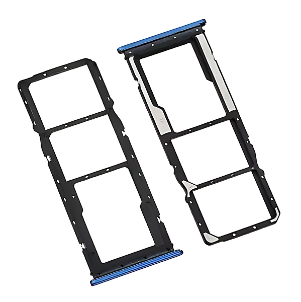 Xiaomi Redmi 8 - Replacement Dual SIM Card Tray - Blue
