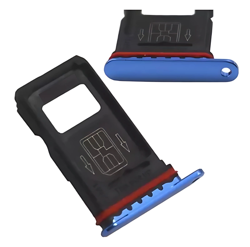 OnePlus 7 Pro - Replacement SIM Card Tray Holder - Blue
