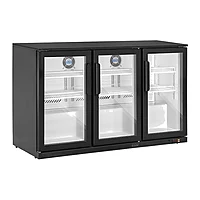 Botellero refrigerado 3 puertas de cristal 295 L Zine BBC-3 – detalle