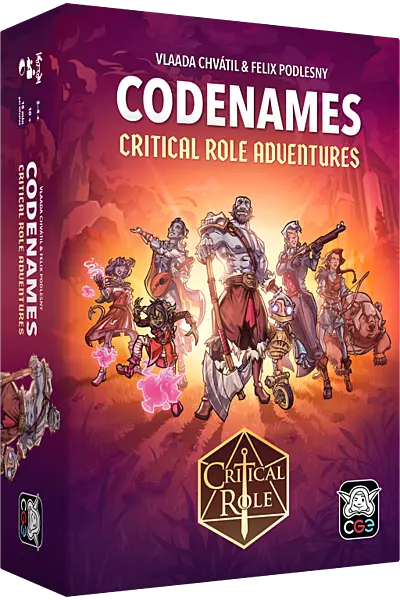 Codenames: Critical Role DEUTSCH