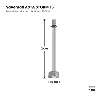 Brazo triturador para batidora STORM Savemah ASTA STORM 16