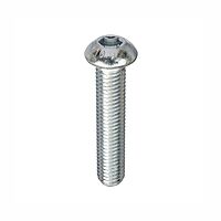 M16 x 60 Button Head Socket Screw ISO7380 Bzp