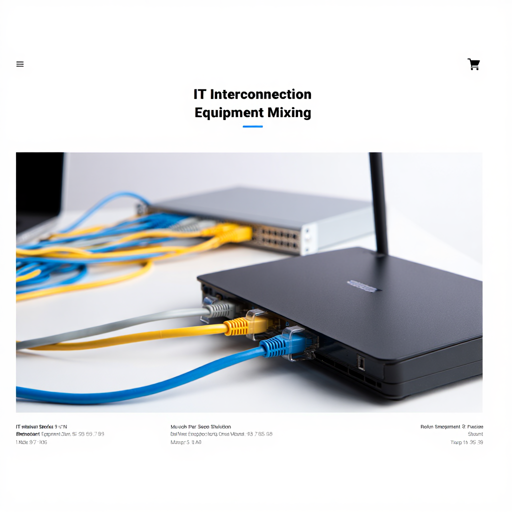 Brassage d'équipements d'inter-connection IT Brassage d'équipements d'inter-connection IT
