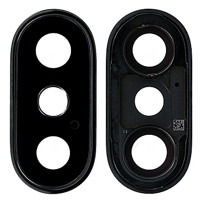 Apple iPhone X - Replacement Camera Lens Assembly With Sapphire Glass - Black