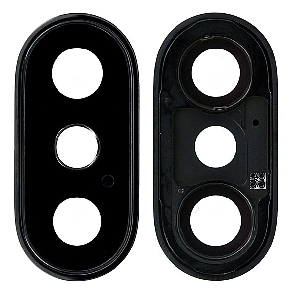 Apple iPhone X - Replacement Camera Lens Assembly With Sapphire Glass - Black