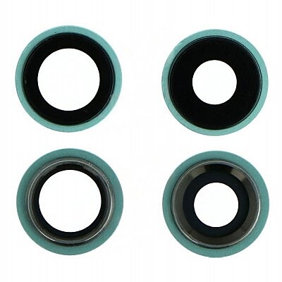 iPhone 11 - Replacement Rear Camera Lenses With Brackets - Green