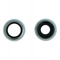 iPhone 11 - Replacement Rear Camera Lenses With Brackets - White