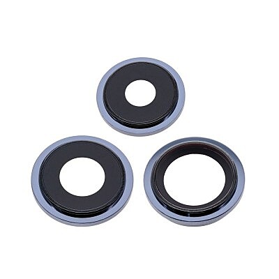 Replacement Glass Camera Lens With Frame - Apple iPhone 13 Pro , 13 Pro Max - Blue