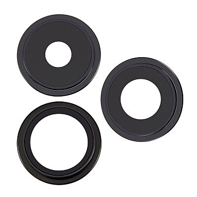 iPhone 15 Pro Max - Replacement Camera Lens Set With Frame - Natural Titanium