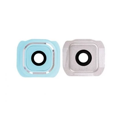For Samsung Galaxy S6 - Replacement Camera Lens Glass Cover - Blue