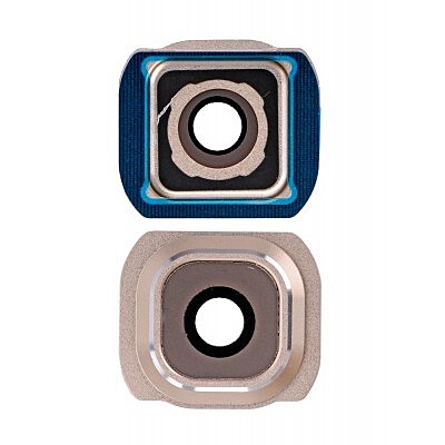 For Samsung Galaxy S6 - Replacement Camera Lens Glass Cover - Gold