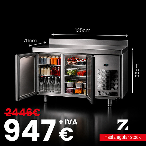 Bajomostrador refrigerado RT-15V
