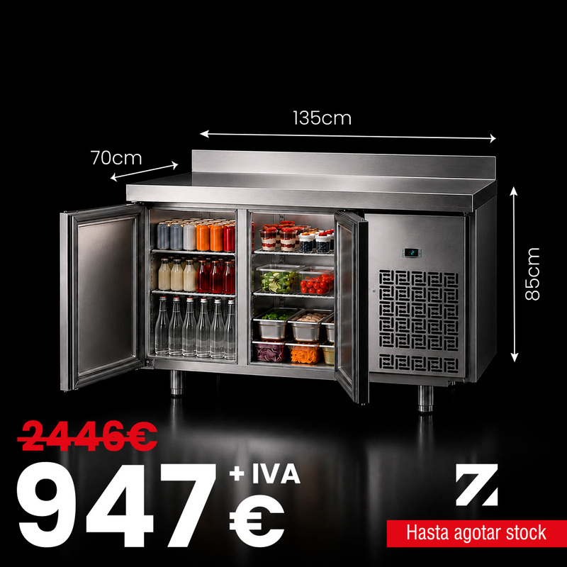 Bajomostrador refrigerado RT-15V