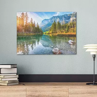 Canvas Print hanging on wall