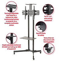 TTAP Trolley Cart - VESA 600x400 - 50 kg