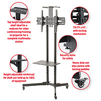 TTAP Trolley Cart - VESA 600x400 - 50 kg