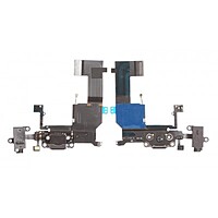 iPhone 5c Replacement Lightning Port Dock Assembly With Headphone Jack + Microphone - Black