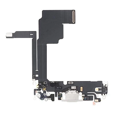 iPhone 15 Pro Max - Replacement Charging Port Flex Cable With Microphone - Natural Titanium