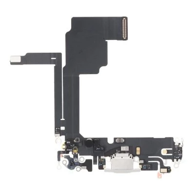 iPhone 15 Pro Max - Replacement Charging Port Flex Cable With Microphone - Natural Titanium