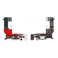 iPhone 5s Replacement Lightning Port Dock Assembly With Headphone Jack + Microphone - White