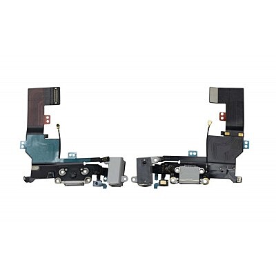 Apple iPhone SE - Replacement Dock Flex Cable With Microphone, Charging Port And Headphone Jack - White