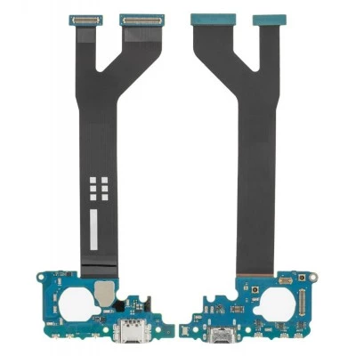For Samsung A90 5G , A908 - Replacement Charging Port Board With Microphone - Service Pack - GH96 - 13007A