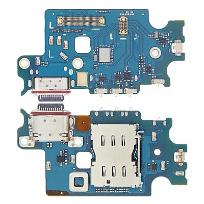 Samsung Galaxy S22 Plus , S906 - Replacement Charging Port Board With Microphone & SIM Card Reader