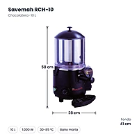 Medidas Savemah RCH-10: 28 x 41 x 58 cm