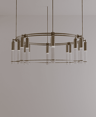 The Rigata Circular Chandelier