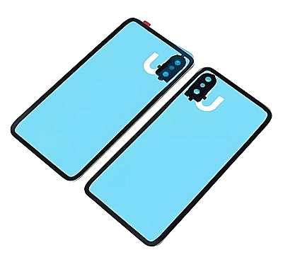 Xiaomi Mi 8 Pro - Replacement Battery Cover , Rear Panel With Camera Lens - Clear