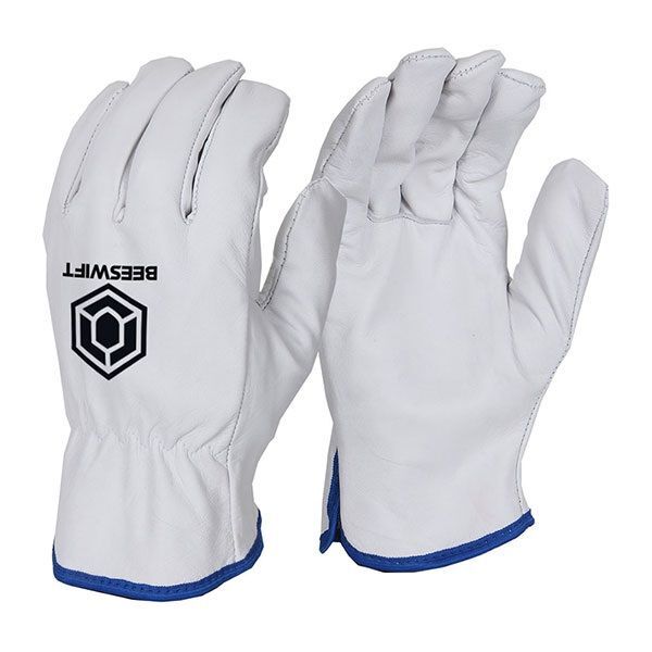 Click 2000 Lined Drivers Gloves Pearl L