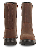 Click S3 Fur lined Brown Rigger Boots Size 6