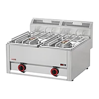 Cocina a gas 2 fuegos alta potencia Serie 600 Savemah CG-2 F2