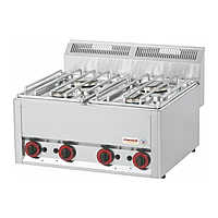 Cocina a gas 4 fuegos línea 600 Savemah CG-4F