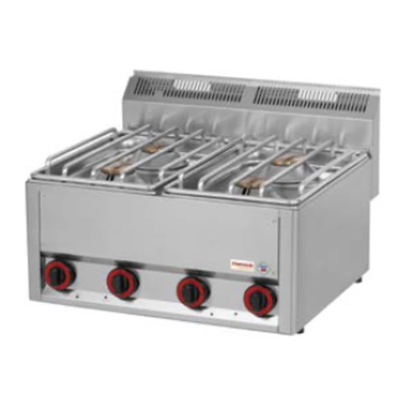 Cocina a gas 4 fuegos Serie 600 Savemah CG-4 V