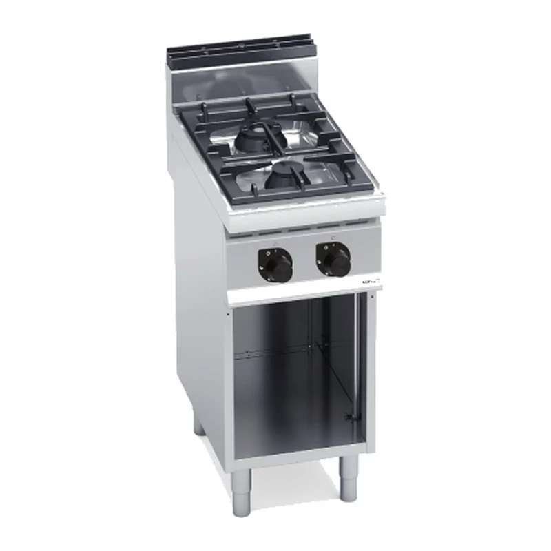 Cocina a gas Bertos Macros 700 G7F2M 2 fuegos con mueble