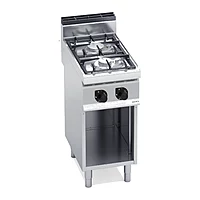 Cocina a gas potenciada Bertos Macros 700 G7F2MP 2 fuegos con mueble