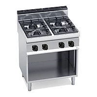 Cocina a gas Bertos Macros 700 G7F4M 4 fuegos con mueble