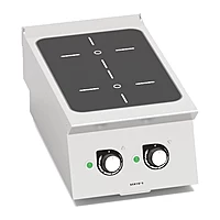 Cocina de inducción Bertos S700 SE7P2B/IND 2 zonas de sobremesa
