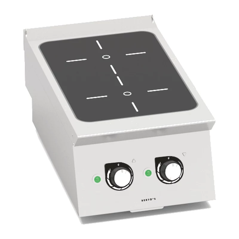 Cocina de inducción Bertos S700 SE7P2B/IND 2 zonas de sobremesa