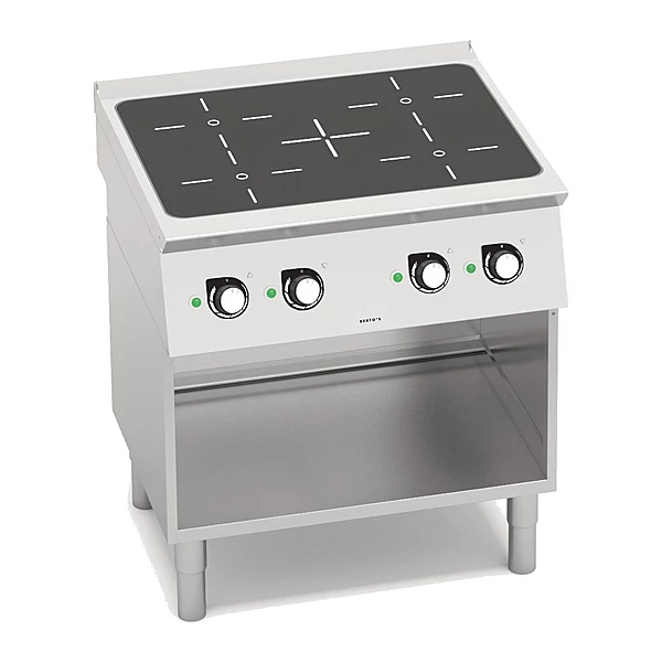 Cocina de inducción Bertos S700 SE7P4M/IND 4 zonas con mueble
