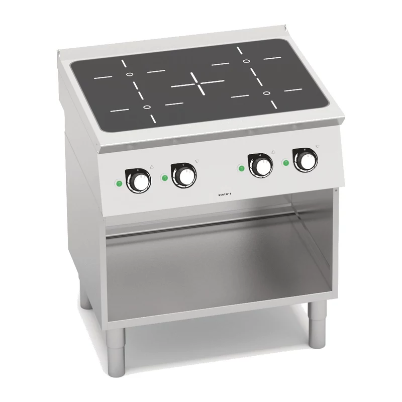 Cocina de inducción Bertos S700 SE7P4M/IND 4 zonas con mueble