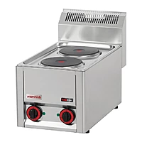 Cocina eléctrica 2 placas Serie 600 Savemah CE-2F MONO