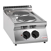 Cocina eléctrica 2 placas redondas sobremesa Savemah SV 74 PCE-T