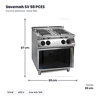 Medidas Savemah SV 98 PCES: 80 x 90 x 87 cm
