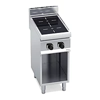 Cocina vitrocerámica Bertos Macros 700 E7P2M/VTR 2 zonas con mueble
