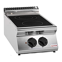 Cocina vitrocerámica 2 zonas sobremesa Savemah SV 74 PVE-T