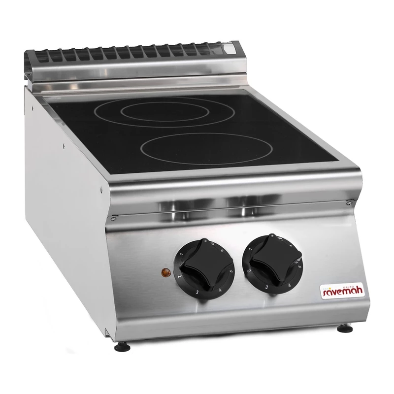 Cocina vitrocerámica 2 zonas sobremesa Savemah SV 74 PVE-T