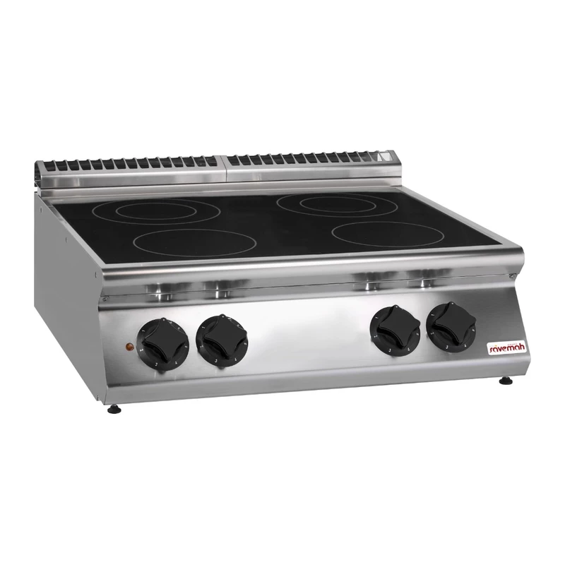 Cocina vitrocerámica 4 zonas sobremesa Savemah SV 78 PVE-T